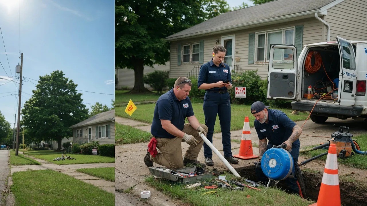 Sewer Line Repair in Riegelsville, PA near me
